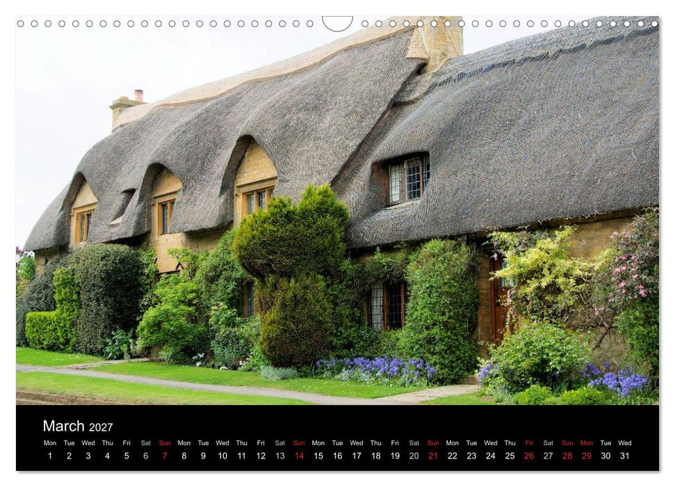 Cotswold Towns (CALVENDO Monthly Calendar 2027)