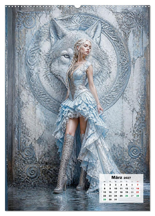 Sie zeigt Bein (CALVENDO Premium Wandkalender 2027)
