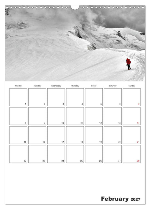 EXPLORING ALPS (CALVENDO Monthly Calendar 2027)