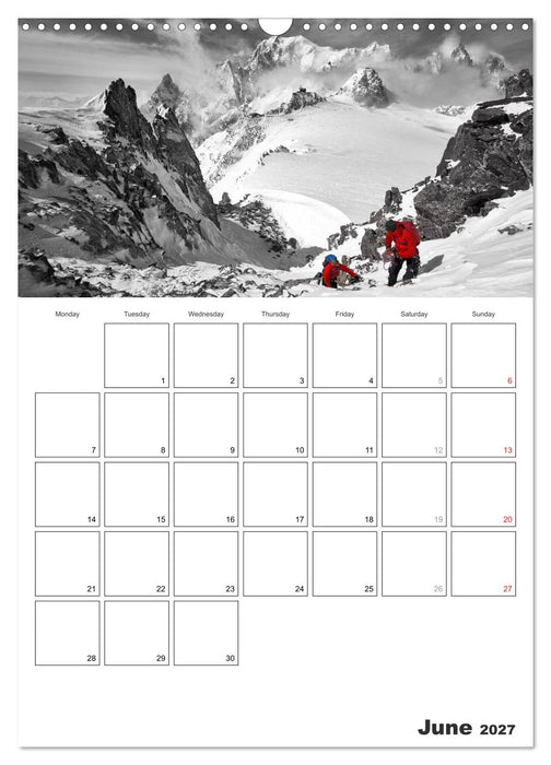 EXPLORING ALPS (CALVENDO Monthly Calendar 2027)