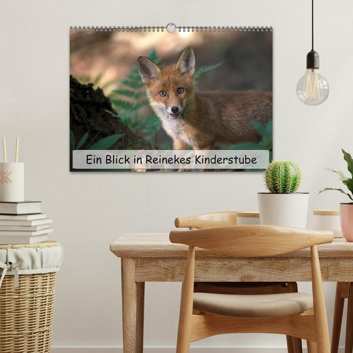 Ein Blick in Reinekes Kinderstube (CALVENDO Wandkalender 2027)