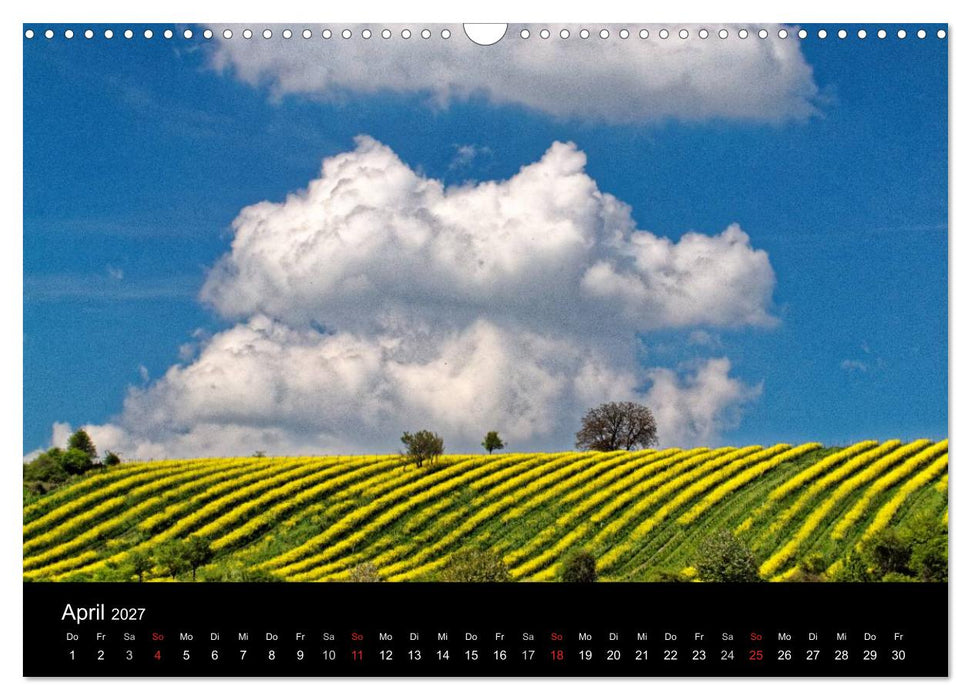 Himmel über Rheinhessen (CALVENDO Wandkalender 2027)