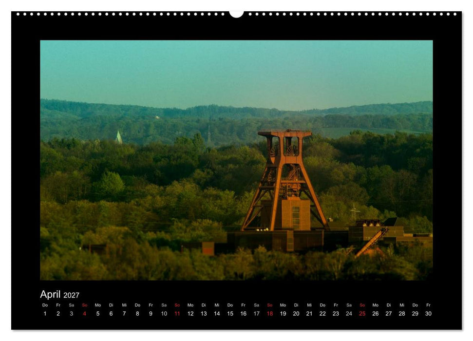 Berge und Täler im Ruhrgebiet (CALVENDO Premium Wandkalender 2027)
