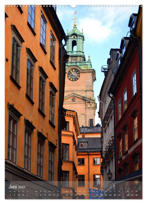 Stockholm - Stadtansichten (CALVENDO Premium Wandkalender 2027)