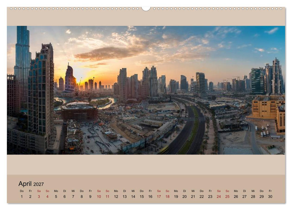 Impressions of Dubai 2027 (CALVENDO Premium Wandkalender 2027)