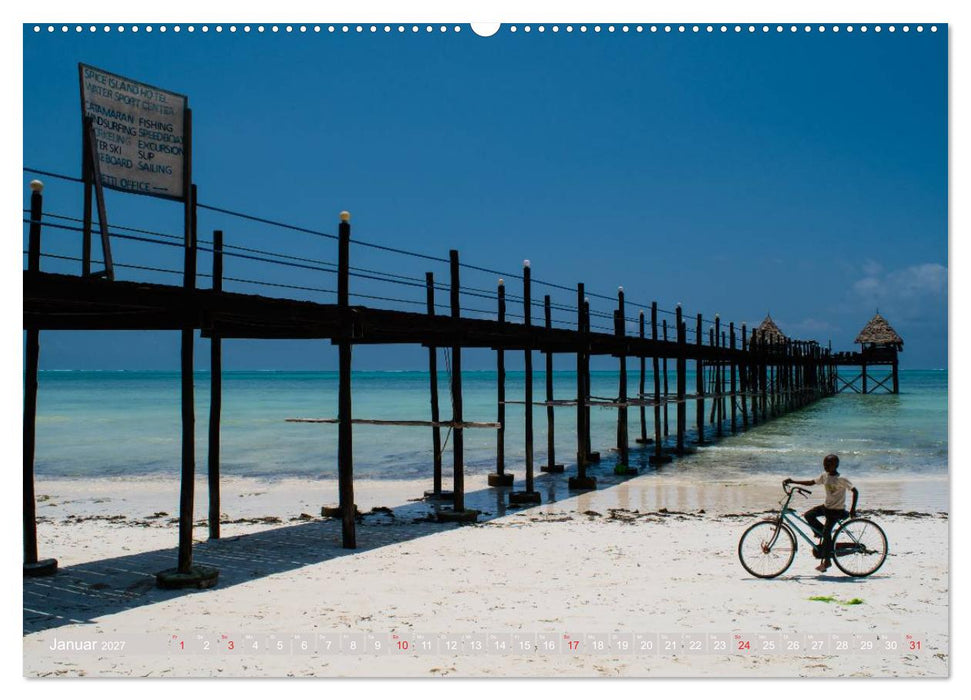 Sansibar - Impressionen von Rolf Dietz (CALVENDO Premium Wandkalender 2027)