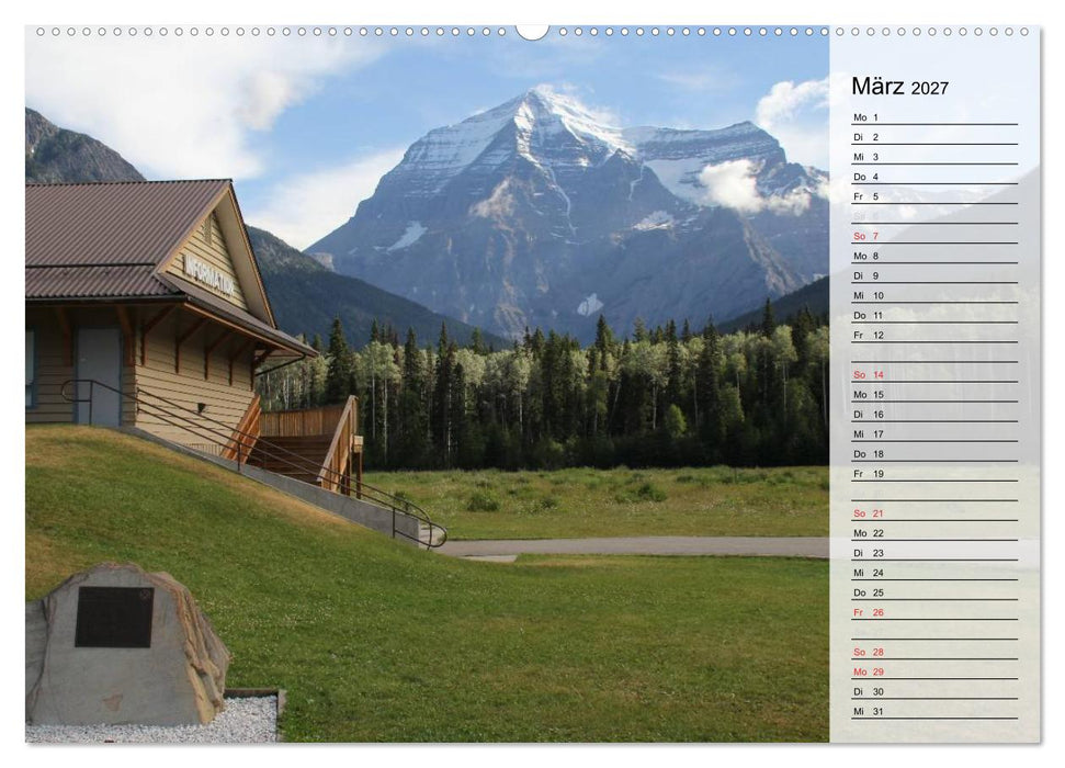Rocky Mountains 2027 (CALVENDO Wandkalender 2027)