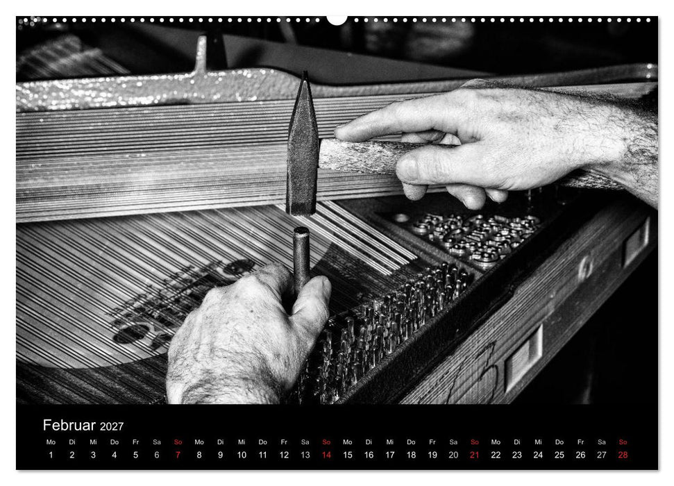 Klavierbau (CALVENDO Wandkalender 2027)