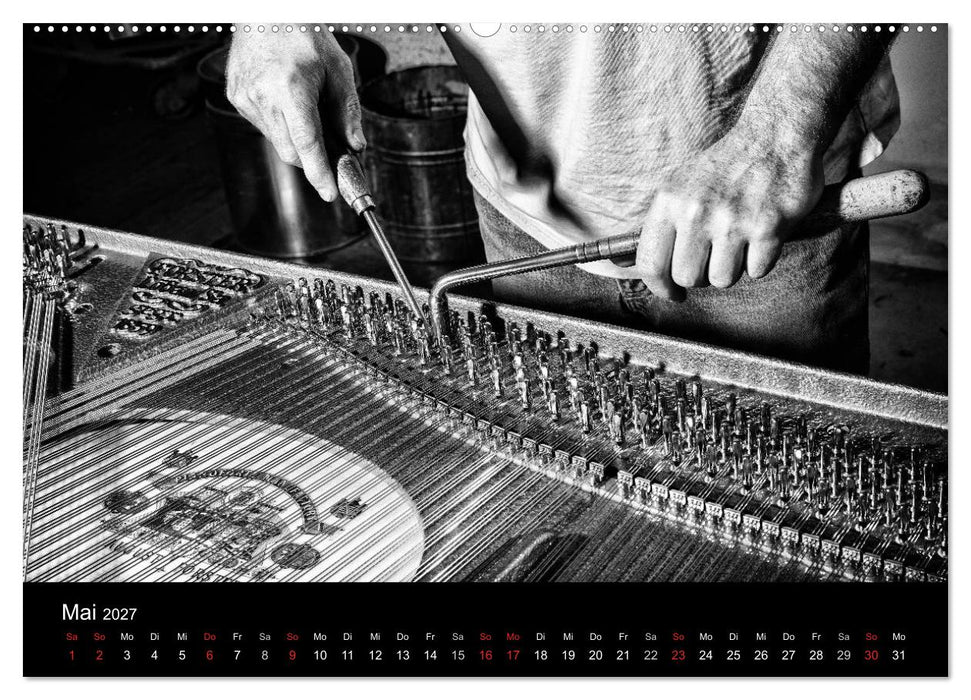 Klavierbau (CALVENDO Wandkalender 2027)