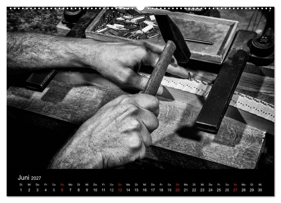 Klavierbau (CALVENDO Wandkalender 2027)