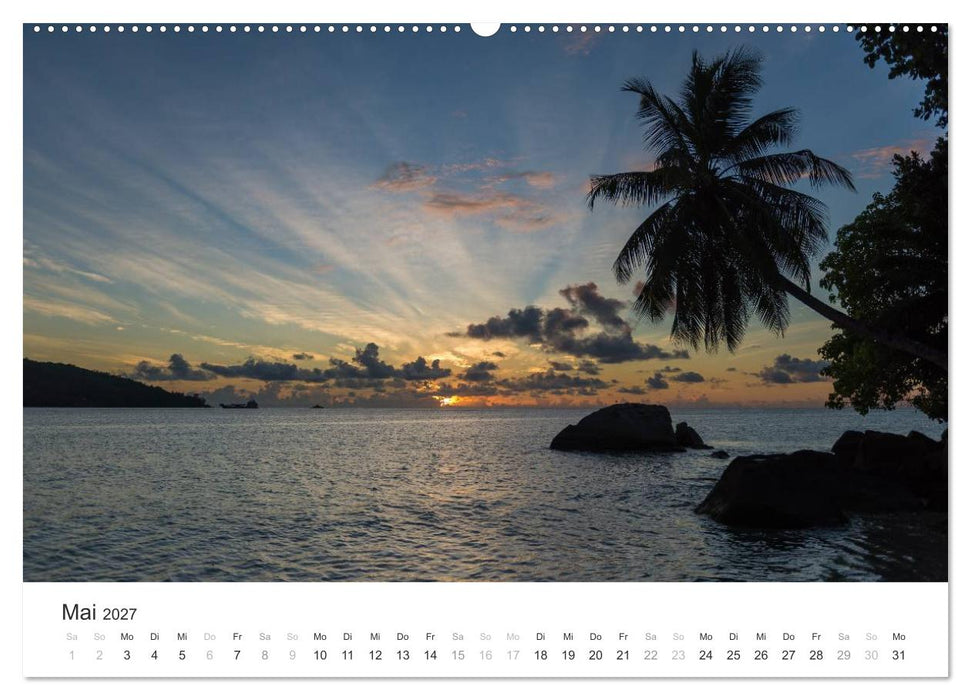 Seychellen - Willkommen im Paradies (CALVENDO Premium Wandkalender 2027)
