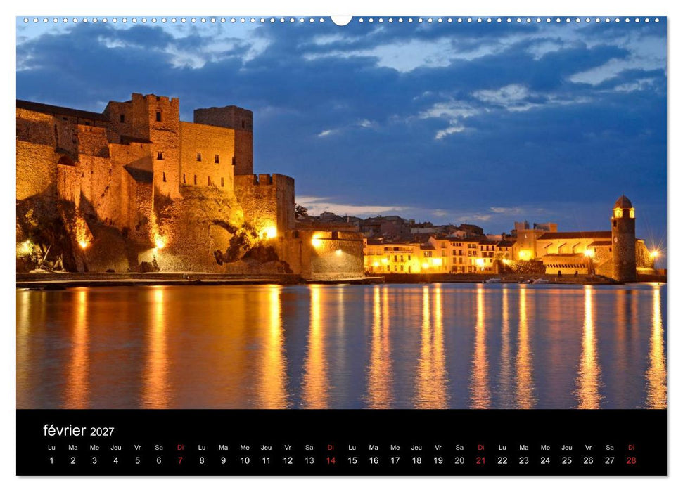Le port de Collioure (CALVENDO Calendrier supérieur 2027)
