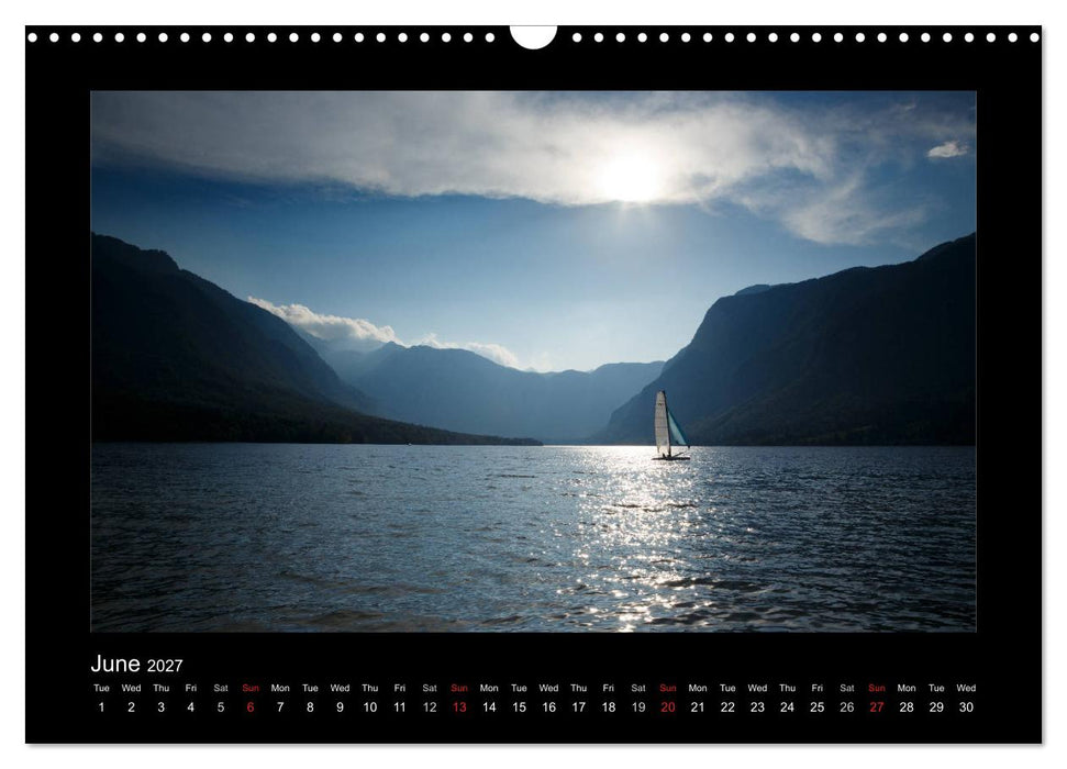 Landscapes of Slovenia (CALVENDO Monthly Calendar 2027)