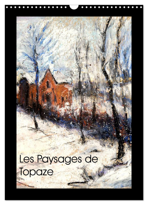 Les Paysages de Topaze (CALVENDO Calendrier mensuel 2027)