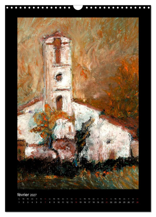Les Paysages de Topaze (CALVENDO Calendrier mensuel 2027)