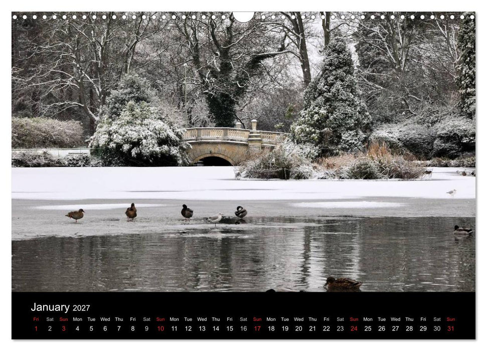Cheltenham A Cotswold Town (CALVENDO Monthly Calendar 2027)