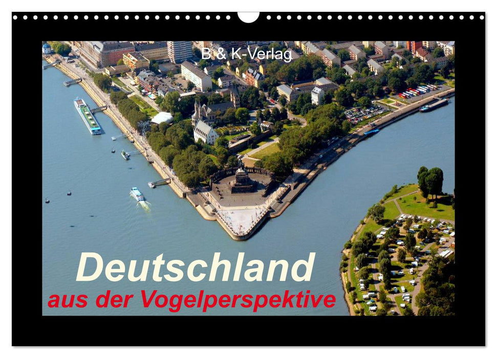 Deutschland aus der Vogelperspektive (CALVENDO Wandkalender 2027)
