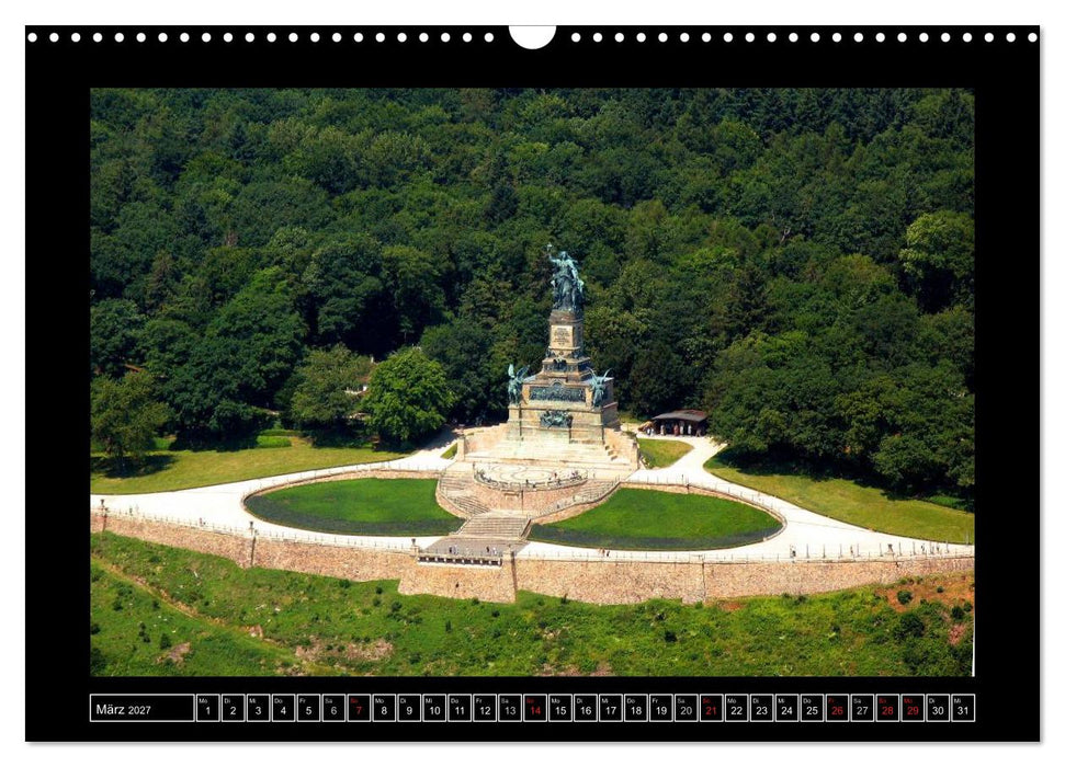 Deutschland aus der Vogelperspektive (CALVENDO Wandkalender 2027)