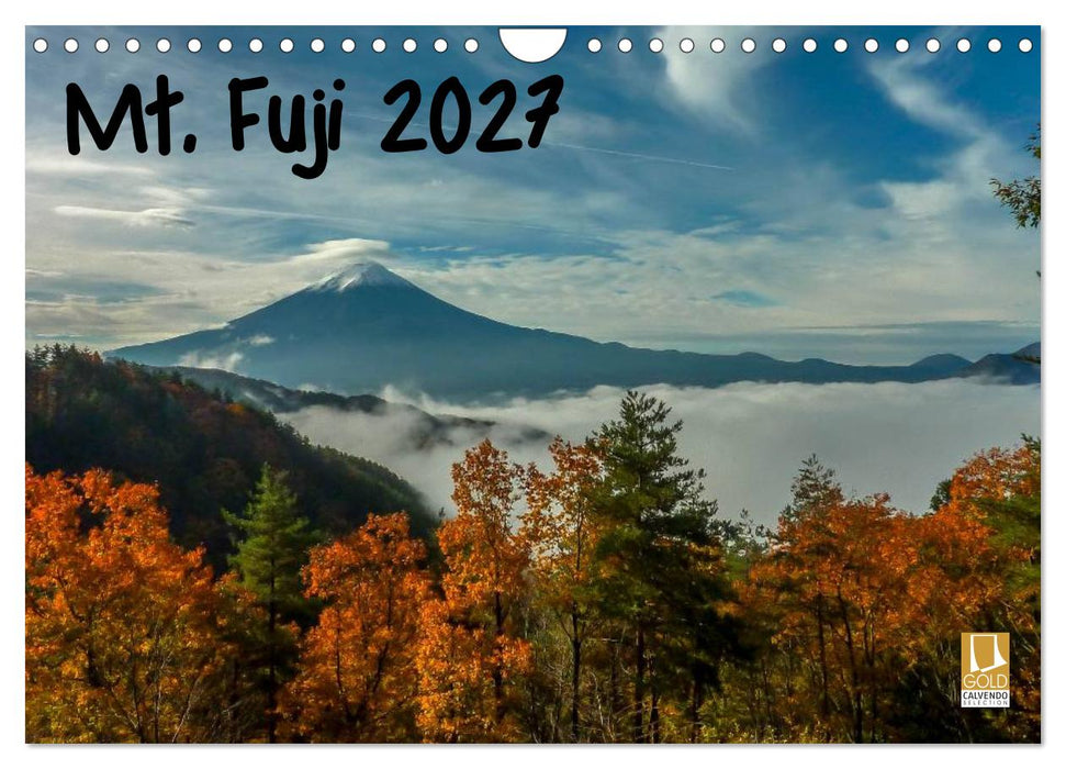 Mt. Fuji 2027 (CALVENDO Monthly Calendar 2027)