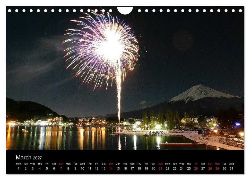 Mt. Fuji 2027 (CALVENDO Monthly Calendar 2027)