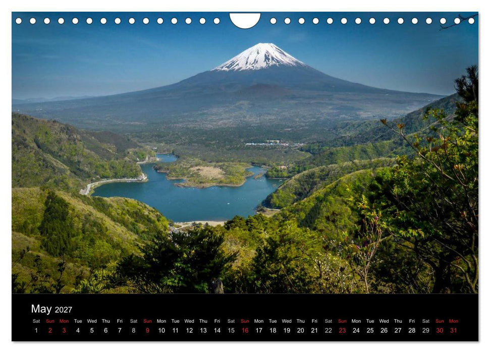 Mt. Fuji 2027 (CALVENDO Monthly Calendar 2027)