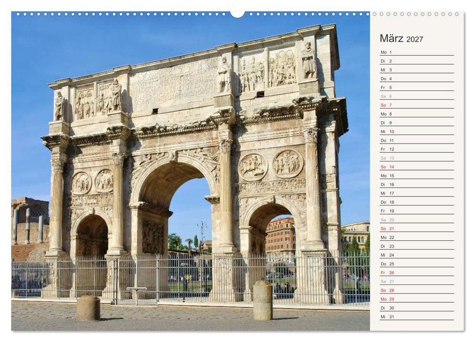 Rom - Die Ewige Stadt (CALVENDO Premium Wandkalender 2027)