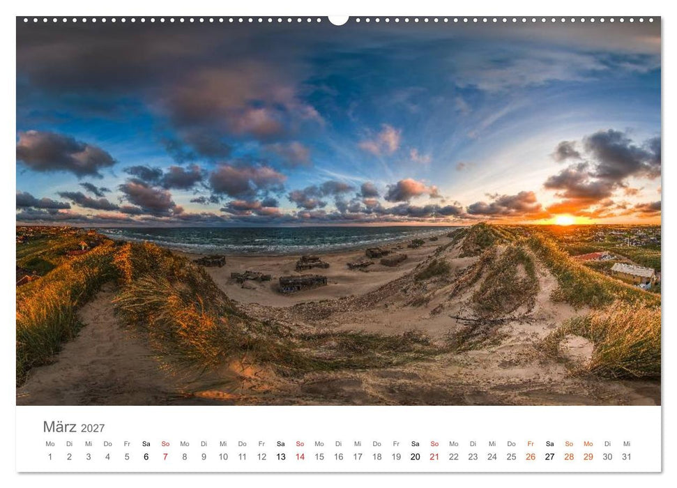 Dänemark - Land im Licht (CALVENDO Premium Wandkalender 2027)