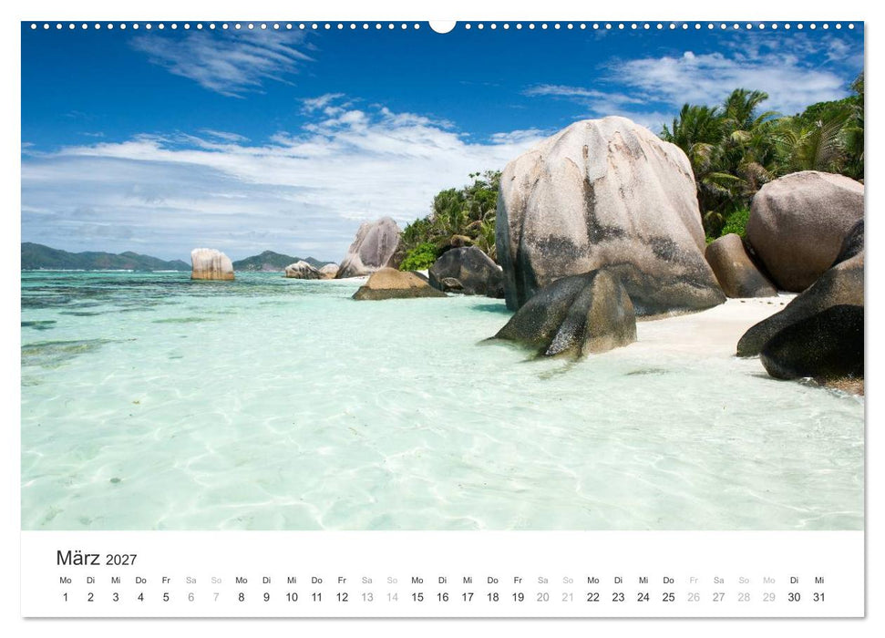 Seychellen - Willkommen im Paradies (CALVENDO Wandkalender 2027)