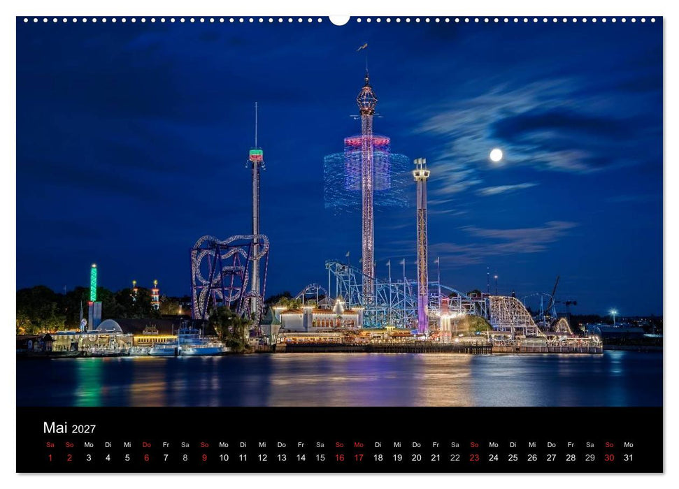 Nächtliche Städte (CALVENDO Wandkalender 2027)