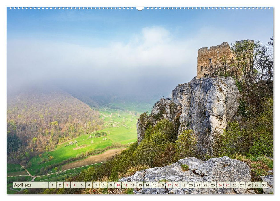 Traumkulisse Schwäbische Alb (CALVENDO Wandkalender 2027)