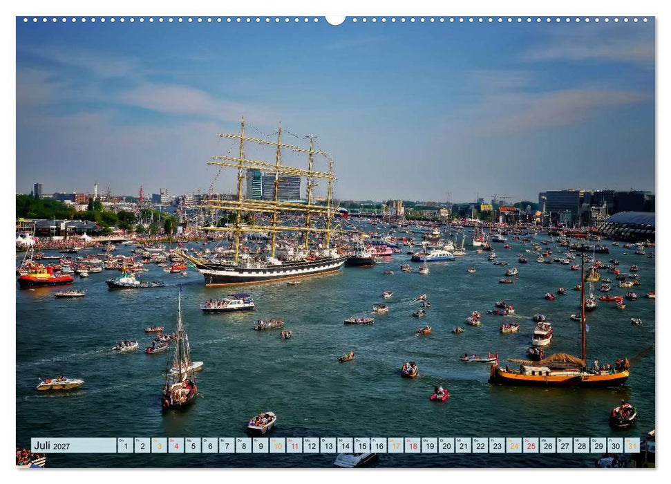 Amsterdam - Venedig des Nordens (CALVENDO Premium Wandkalender 2027)