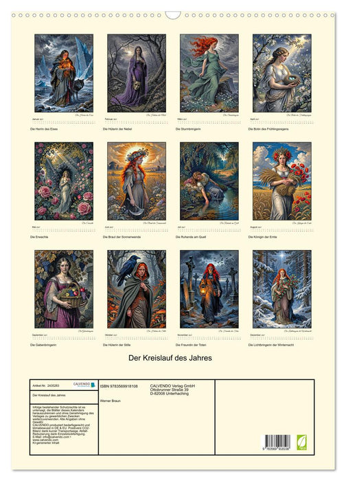 Der Kreislauf des Jahres (CALVENDO Wandkalender 2027)