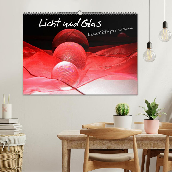 Licht und Glas - Neue Fotoimpressionen (CALVENDO Wandkalender 2027)