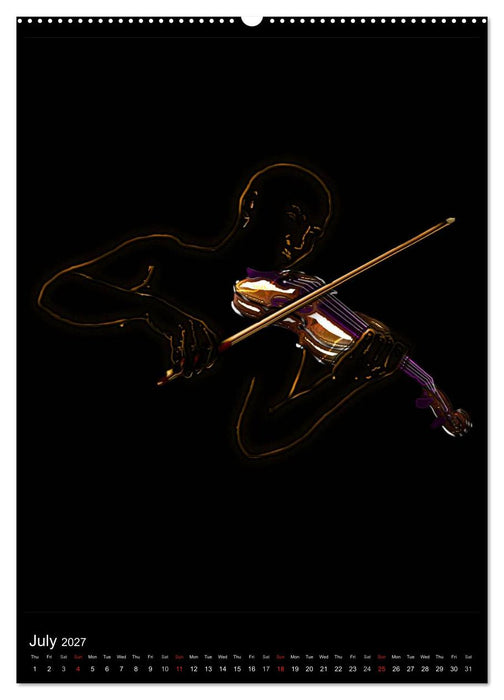 Jazz Over Time (CALVENDO Premium-Calendar 2027)