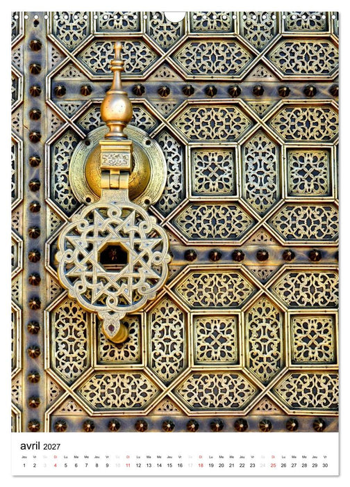 Portes du Maroc (CALVENDO Calendrier mensuel 2027)