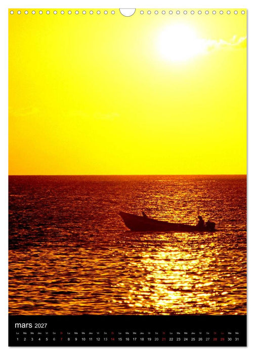 Couleurs Martinique (CALVENDO Calendrier mensuel 2027)
