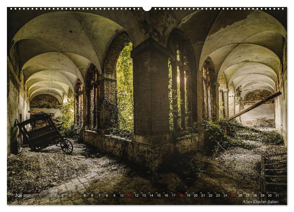 Lost in Decay 2027 - Die Ästhetik des Verfalls (CALVENDO Premium Wandkalender 2027)