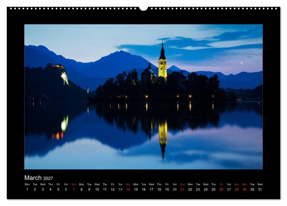 Lake Bled Slovenia (CALVENDO Premium-Calendar 2027)
