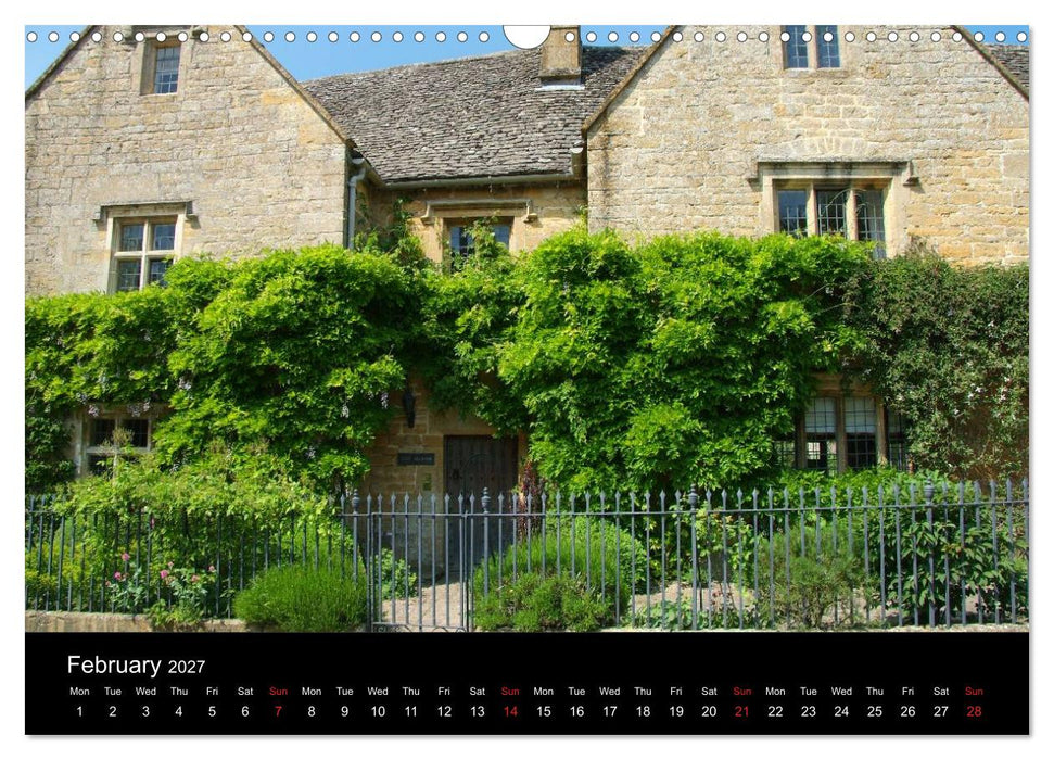 Cotswold Cottages (CALVENDO Monthly Calendar 2027)