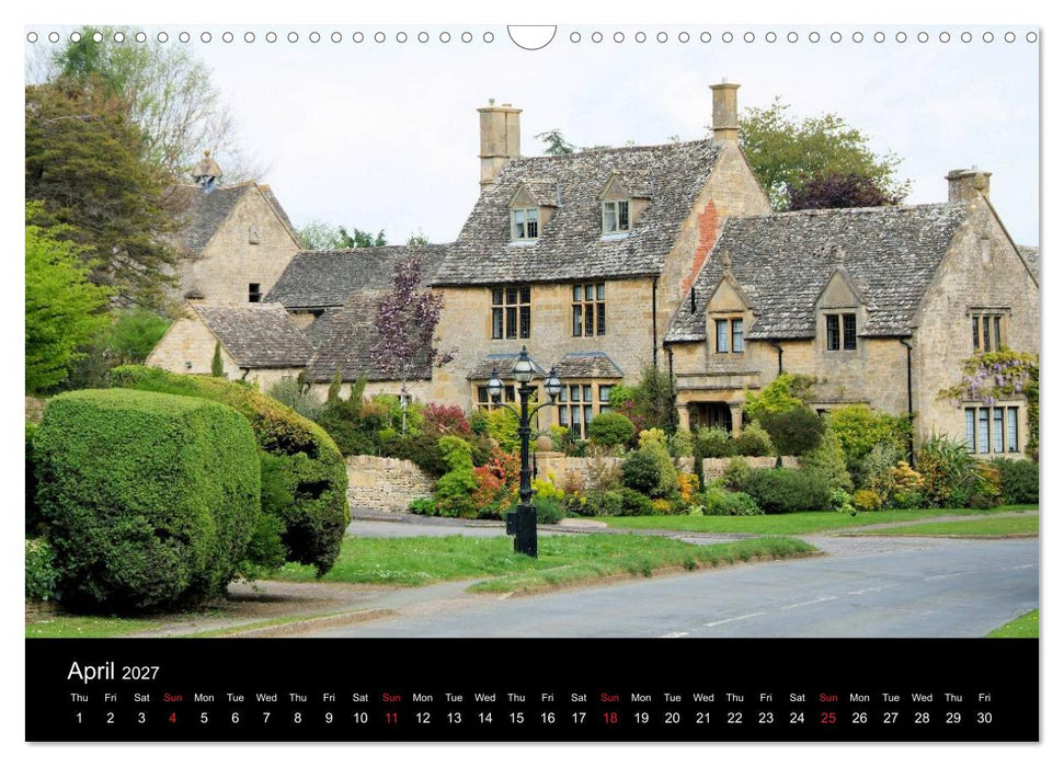 Cotswold Cottages (CALVENDO Monthly Calendar 2027)