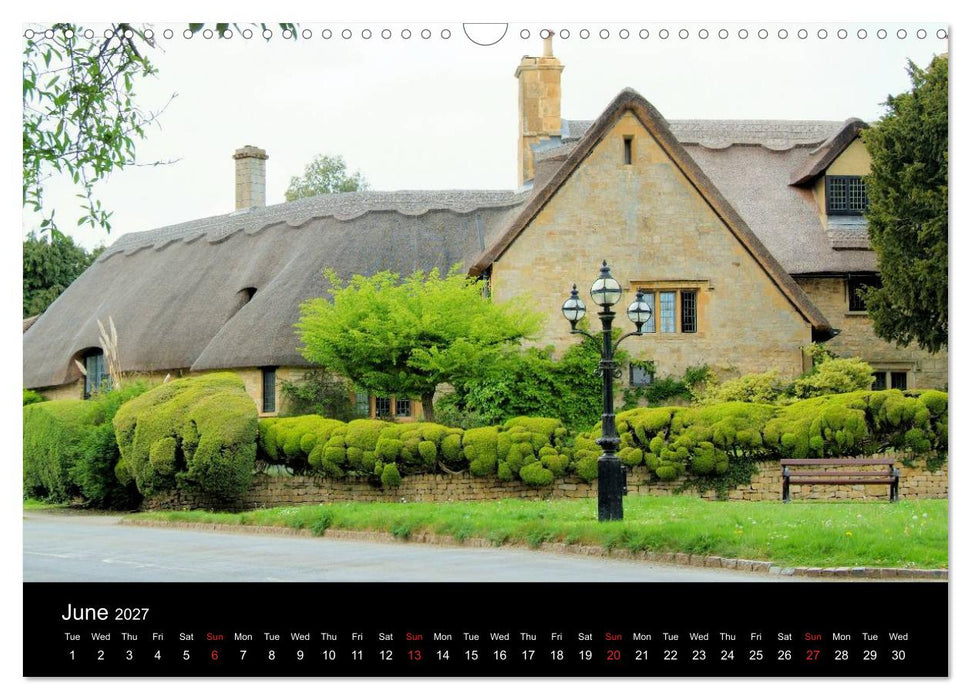 Cotswold Cottages (CALVENDO Monthly Calendar 2027)