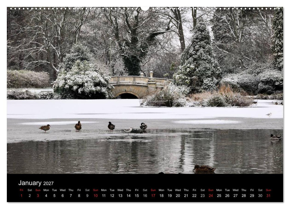 Cheltenham A Cotswold Town (CALVENDO Premium-Calendar 2027)