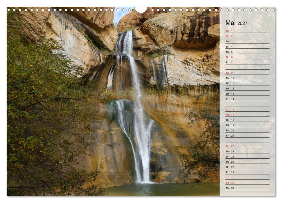 USA 2027 Utah - Sandstein und Canyons (CALVENDO Wandkalender 2027)