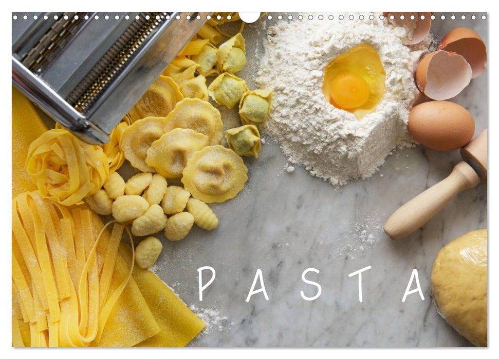 PASTA (CALVENDO Monthly Calendar 2027)
