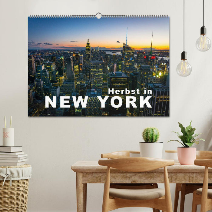 Herbst in New York (CALVENDO Wandkalender 2027)