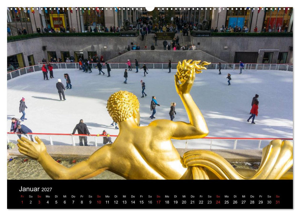 Herbst in New York (CALVENDO Wandkalender 2027)