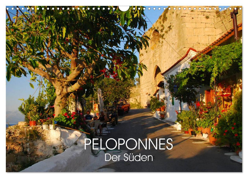 Peloponnes - Der Süden (CALVENDO Wandkalender 2027)