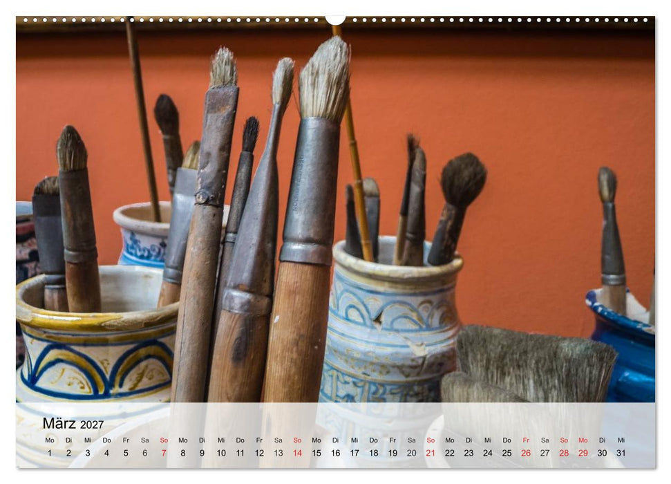 Malen. Impressionen aus der Welt der Farben (CALVENDO Premium Wandkalender 2027)