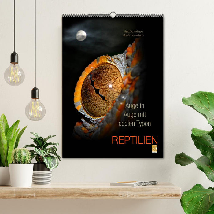 Auge in Auge mit coolen Typen - REPTILIEN (CALVENDO Wandkalender 2027)