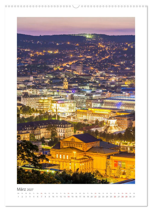 STUTTGART Impressionen (CALVENDO Premium Wandkalender 2027)
